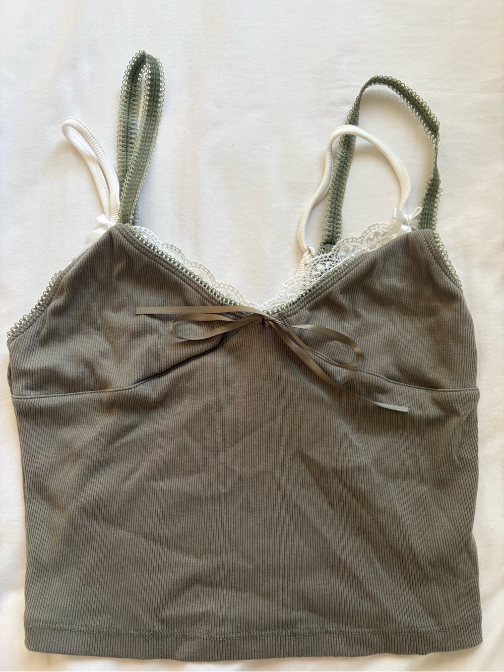 Edikted Lacey Layered Tank Top